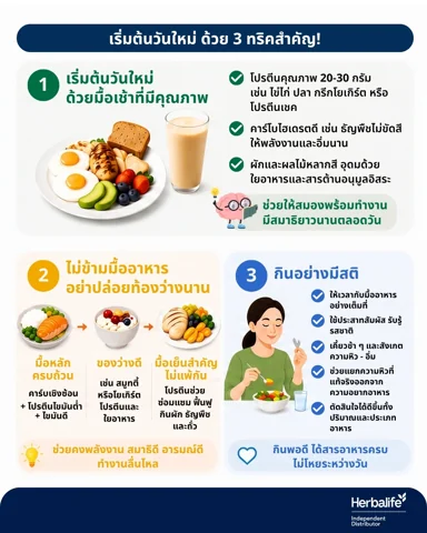Infographic: 5 nutrition tips for busy workers (3/4)