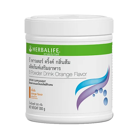 Product image: Vitamin B powder drink, orange