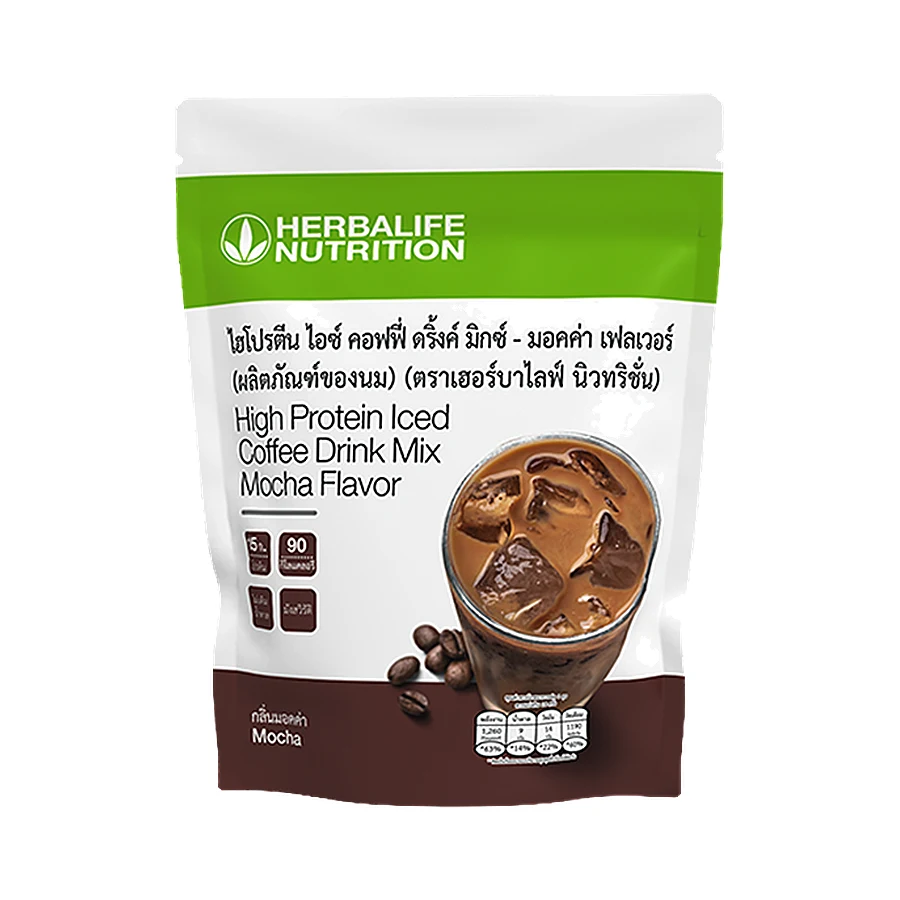Product image: High-protein iced coffee drink mix — Mocha