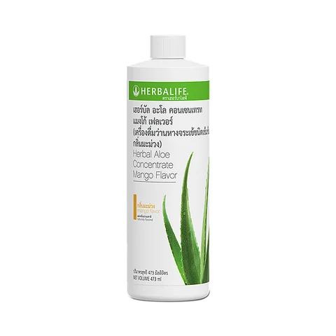 Product image: Aloe concentrate drink, mango, 473 ml