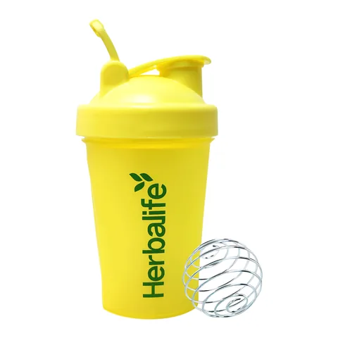 Product image: Deluxe shaker with stainless steel mixing ball — Yellow