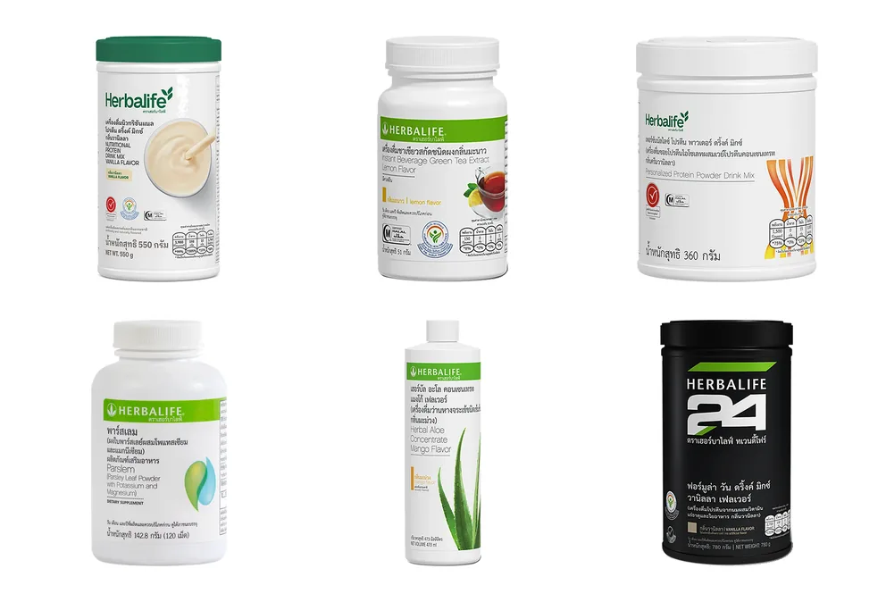 The 6 products in the Health 150 pack on a white background; details are in the list below